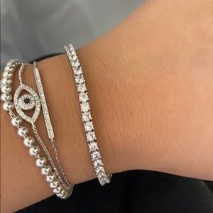 FAKE diamond tennis bracelet
